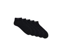 BOSS Herren 5P AS Uni CC Fünfer-Pack Sneakers-Socken aus Baumwoll-Mix mit Branding Schwarz001 39-42