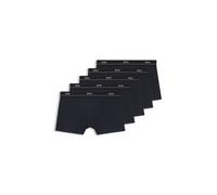 BOSS Fünferpack eng anliegende Boxershorts mit kurzem Bein aus Stretch-Baumwolle - Style Trunk 5P Essential, 50531660 Dunkelblau M