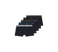BOSS Fünferpack eng anliegende Boxershorts mit kurzem Bein aus Stretch-Baumwolle - Style Trunk 5P Essential, 50531660 Dunkelblau S