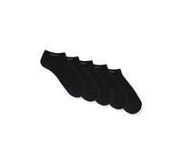 Sneakersocken BOSS "5P AS Logo CC W" Gr. 35-38, schwarz (black 001) Damen Socken Sneakersocken mit BOSS-Logoschriftzug (26866960-35) black 001
