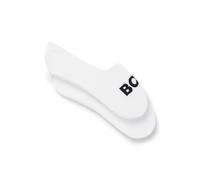 BOSS Füßlinge aus elastischem Baumwoll-Mix im Zweier-Pack - Style 2P SL Uni Logo CC, 50516402 Weiß 43-44