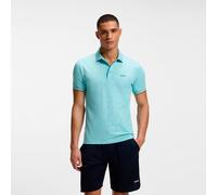 BOSS Active Slim-Fit Poloshirt mit geprägtem Tennisball-Muster - Style PL_TOC Game 1, 50564785 Hellblau XXL
