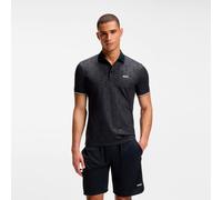 BOSS Active Slim-Fit Poloshirt mit geprägtem Tennisball-Muster - Style PL_TOC Game 1, 50564785 Dunkelblau XL