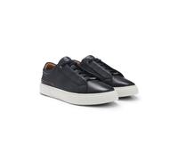 BOSS Gary Sneakers aus genarbtem Leder mit verdeckten Schnürsenkeln - Style Gary_Tenn_grhdelxl, 50545153 Dunkelblau 44