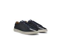 BOSS Gary Sneakers aus gebürstetem Leder - Style Gary_L_Tenn_buhd, 50566821 Dunkelblau 44