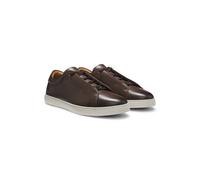 BOSS Gary Sneakers aus gebürstetem Leder - Style Gary_L_Tenn_buhd, 50566821 Dunkelbraun 42