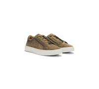 BOSS Gary Sneakers aus Veloursleder mit elastischem Schnürsystem - Style GaryTenn_sdhdel, 50534292 Braun 43