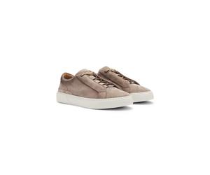 BOSS Gary Sneakers aus Veloursleder mit elastischem Schnürsystem - Style GaryTenn_sdhdel, 50534292 Hellbraun 41