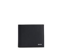 BOSS Geldbörse aus genarbtem Leder mit Logo-Schriftzug - Style New Crosstown_4ccC, 50529513 Schwarz ONESI