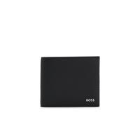 BOSS Geldbörse aus recyceltem Leder mit Monogramm-Struktur - Style Northon_M_8cc, 50573517 Schwarz ONESI