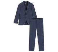 BOSS Gemusterter Regular-Fit Zweiteiler aus Stretch-Gewebe - Style H-Jeckson-2Pcs-224, 50555999 Dunkelblau 56