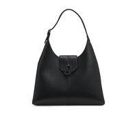 BOSS Genarbte Hobo Bag mit Double-B-Monogramm - Style Anett New Big Hobo, 50563164 Schwarz ONESI