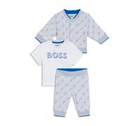 BOSS Geschenk-Set aus dreiteiligem Baby-Trainingsanzug - Style J52216/77112M, J52216 Hellblau 67