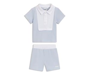 BOSS Geschenk-Set mit Poloshirt und Shorts für Babys - Style J53047/77101M, J53047 Hellblau 60