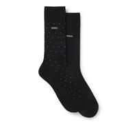 BOSS Geschenk-Set mit Socken mit metallenem Garn im Zweierpack - Style 2P RS Gift Set MC, 50567850 Schwarz 40-46