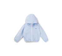 BOSS Gestreifte Kids-Regenjacke mit Kapuze und Logo-Print - Style J50741/78312A, J50741 Hellblau 162