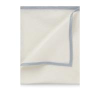 BOSS Gestricktes Einstecktuch aus in Italien gefertigter Seide - Style L-PKTS KNIT CM35-254, 50555718 Weiß ONESI