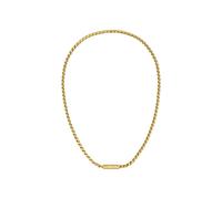 BOSS Goldfarbene Halskette mit geflochtener Kette - Style DORAN, HB1580694 Goldfarben ONESI