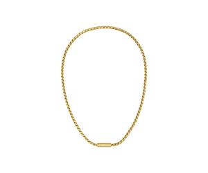 BOSS Goldfarbene Halskette mit geflochtener Kette - Style DORAN, HB1580694 Goldfarben ONESI