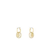 BOSS Goldfarbene Ohrringe mit Double-B-Anhänger - Style DOUBLE B DIVINE, HB1580821 Goldfarben ONESI