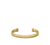 BOSS Goldfarbener Armreif mit Fischgrätmuster - Style TAILORED, HB1580672 Goldfarben ONESI
