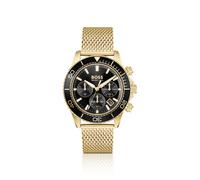 BOSS Goldfarbener Sealiner Chronograph mit schwarzem Zifferblatt - Style SEALINER, 58733302 Goldfarben ONESI