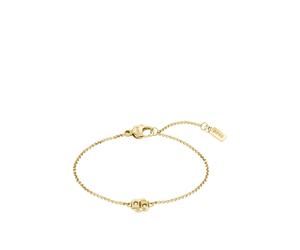 BOSS Goldfarbenes Gliederarmband mit Double-B-Monogramm - Style DOUBLE B PETIT, HB1580698 Goldfarben ONESI
