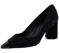 BOSS Pumps aus Veloursleder mit Lederkappe - Style Gracey_ChPump70_NASD, 50548592 Schwarz 39
