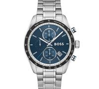 BOSS Grand Prix 1514344 - Herren - 44 mm - Analog - Quarz - Mineralglas