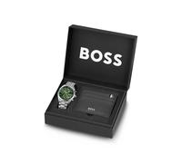 BOSS Grand Prix 44 Geschenk-Set mit Uhr und Kartenetui - Style GRAND PRIX 44 GIFTSET, 58858267 Silberfarben ONESI