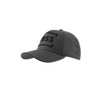 BOSS Green Cap Herren Baumwolle grau, One Size