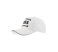 BOSS Green Cap Herren Baumwolle weiß, One Size