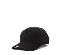 Baseball Cap BOSS GREEN "Pyer", Damen, schwarz (schwarz 001), Twill, Kunstfaser, unifarben, casual, Caps, mit reflektierendem Print (71664806-0) schwarz 001