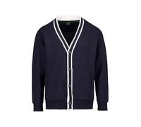 BOSS Green Cardigan Herren Comfort Fit V-Ausschnitt blau, XL