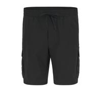 Regular Fit Cargoshorts mit elastischem Bund Modell 'Urbanex' 52 men Black