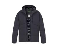 BOSS Green Daunenjacke Herren Stehkragen Mikrofaser schwarz, M