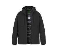 BOSS Green Daunenjacke Herren Stehkragen Mikrofaser schwarz, M