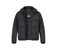 BOSS Wasserabweisende Daunenjacke mit abnehmbarer Kapuze - Style OW_Block-X JT HD, 50548693 Schwarz XL