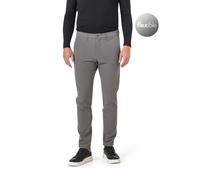 BOSS Green Funktionshose Herren Slim Fit Mikrofaser grau, 54