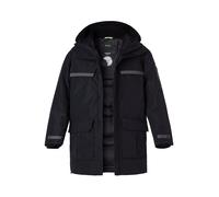 BOSS Green Funktionsparka Herren Mikrofaser schwarz, L