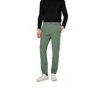 BOSS Slim-Fit Hose aus wasserabweisendem Stretch-Gewebe - Style T_Commuter-Slim, 50534303 Dunkelgrün 54