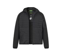 BOSS Wasserabweisende Jacke mit Reißverschlusstasche am Ärmel - Style J_Urbanex Hybrid HD, 50541032 Schwarz M