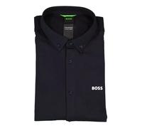 BOSS Green Jersey Herren Regular Fit Kurzarm Jersey blau, M