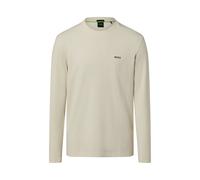 BOSS Green Langarmshirt Herren ecru, XL