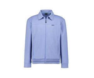 BOSS Green Overshirt Herren Regular Fit Baumwolle blau, L