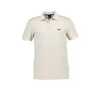BOSS Green Polo-Shirt Herren Regular Fit Kurzarm Baumwoll-Piqué beige, S