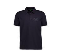BOSS Green Polo-Shirt Herren Regular Fit Kurzarm Baumwoll-Piqué blau, S