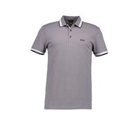 BOSS Green Polo-Shirt Herren Regular Fit Kurzarm Baumwoll-Piqué grau, S
