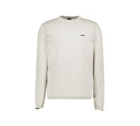 BOSS Green Pullover Herren Slim Fit Rundhals Baumwolle beige, XXL