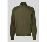 BOSS Green Regular Fit Blouson aus Modal-Mix mit Seiden-Anteil Modell 'SPIRIT70' in Oliv, Größe XXL